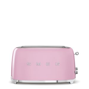 Smeg Tostapane 50's Style – Rosa LUCIDO 2x4 – TSF02PKEU