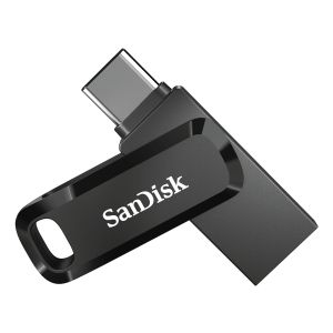 SanDisk Ultra Dual Drive Go unità flash USB 64 GB USB Type-A / USB Type-C 3.2 Gen 1 (3.1 Gen 1) Nero