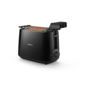 Philips Daily Collection Tostapane HD2583/90, 600W, 2 pinze, 8 livelli di tostatura