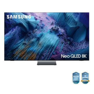 Samsung Neo QLED AI TV 85" QE85QN990FTXZT 8K Mini LED, Processore NQ8 AI Gen3, 8K AI Upscaling Pro, Glare Free, Neo Quantum HDR 8K Pro, Dolby Atmos & OTS Pro, Infinity Air Design, Vision AI Smart TV, 2025