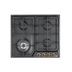 De’Longhi ANF 46 PRO piano cottura Antracite Da incasso 60 cm Gas 4 Fornello(i)