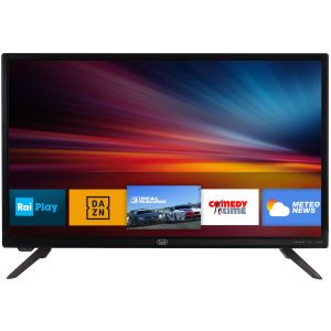 Trevi Smart TV Android 24" Digitale Terrestre e Satellitare Cavo Accendisigari 12V LTV 2410 SMART