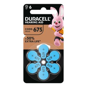 Duracell 167346 batteria per uso domestico Batteria monouso 675 Zinco-aria