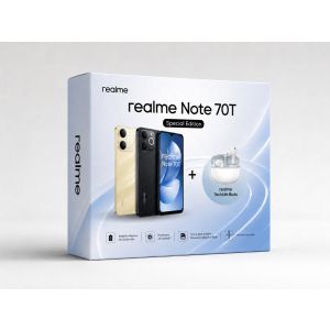 realme Note 631011009975 smartphone 17,1 cm (6.74") Doppia SIM Android 15 4G USB tipo-C 4 GB 256 GB 6000 mAh Oro