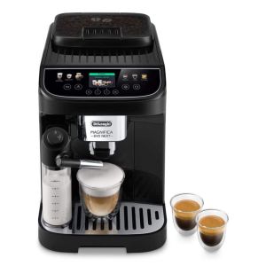 De’Longhi Magnifica Evo Next ECAM310.60.B, Macchina Automatica per Caffè in Chicchi, Cappuccino al tocco di un tasto con la Caraffa Montalatte Automatica, 10 bevande dirette, Display Con Cursori, Nero