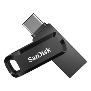 SanDisk Ultra Dual Drive unità flash USB 128 GB USB Type-A / USB Type-C 3.2 Gen 1 (3.1 Gen 1) Nero, Argento
