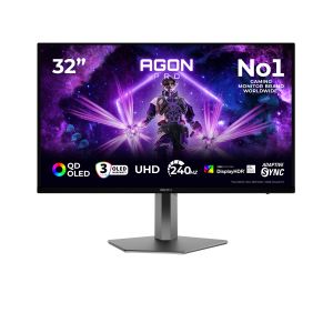 AOC AGON PRO AG326UZD2P Monitor PC 80 cm (31.5") 3840 x 2160 Pixel 4K Ultra HD QLED Nero