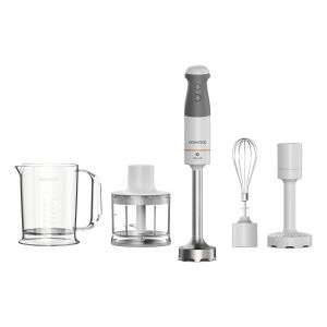 Kenwood Triblade XL - Frullatore ad immersione, Asta removibile in acciaio inox, 850 W, Bianco (HBM40.306WH)