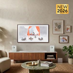 Samsung The Frame Pro AI TV 85" QE85LS03HWUXZT 4K, Processore NQ4 AI Gen3, 4K AI Upscaling, Art Mode, Glare Free, Neo Quantum HDR, Dolby Atmos & OTS, Modern Frame Design, Vision AI Smart TV, 2026