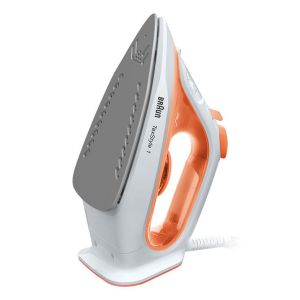 Braun TexStyle 1 - Ferro da stiro a vapore, 1900W, 220ml, Arancione (SI1009OR)