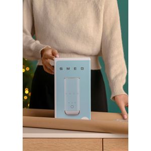 Smeg MFF02PBEU montalatte e scaldalatte Blu