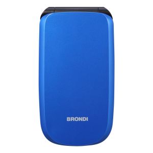 Brondi Raptor 7,11 cm (2.8") 106 g Nero, Blu Telefono per anziani