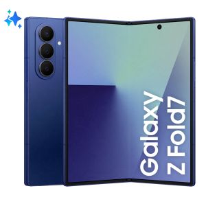 Samsung Galaxy Z Fold7 Smartphone AI, RAM 12GB, 256GB, Display 6,5"/8", Camera 200MP, Batteria a lunga durata, Blue Shadow