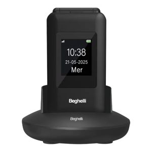 Beghelli SLV41 7,11 cm (2.8") 128 g Nero Telefono per anziani