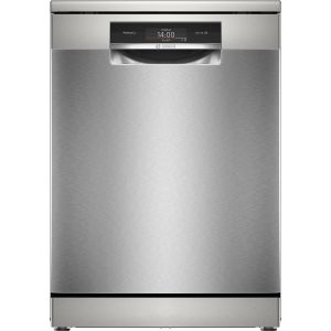 Bosch Serie 8 SMS8TCI04E Lavastoviglie da libera installazione 60 cm Acciaio spazzolato anti-impronta Classe A