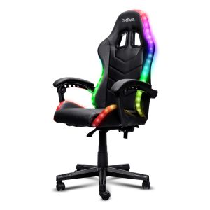 Trust 25979 sedia per videogioco Sedia da gaming per PC Seduta imbottita Nero