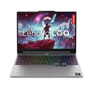 Lenovo LOQ Notebook Gaming | Display 15.3'' WUXGA (1920x1200) | Processore AMD Ryzen 7 250 | Memoria RAM 16GB | Memoria SSD 512GB | Scheda Grafica NVIDIA RTX 5050 8GB | Sistema Operativo WINDOWS 11 HOME | LUNA_GREY | Alimentatore incluso