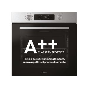 Candy Bake 800 CA6 N5B3EYTX 78 L Nero, Acciaio inox