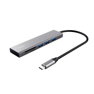 Trust Halyx USB 3.2 Gen 1 (3.1 Gen 1) Type-C 104 Mbit/s Alluminio