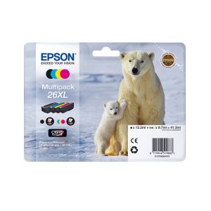 Epson Polar bear Multipack 4 colori Claria Premium Orso bianco 26