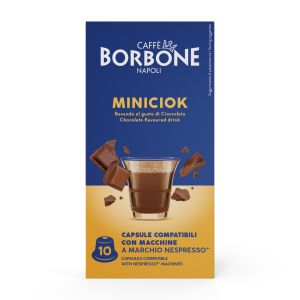 Caffè Borbone Capsule Compatibili sistema Nespresso - Miniciock - 10 caps