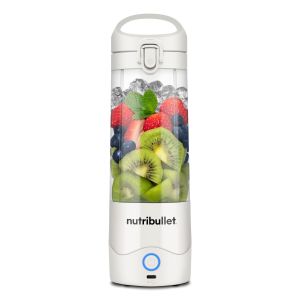 NutriBullet Portable – Mini Frullatore Compatto e Portatile, Ricaricabile USB-C, Smoothie Maker, Bianco (NBP003W)