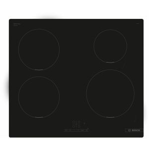 Bosch Serie 4 PUE611BB5E Piano cottura a induzione 60 cm 4 zone standard Nero