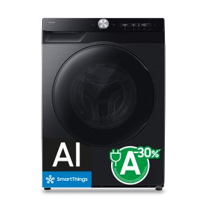Samsung WD6400H Cl.A/D 9/6 kg Nero lavasciuga