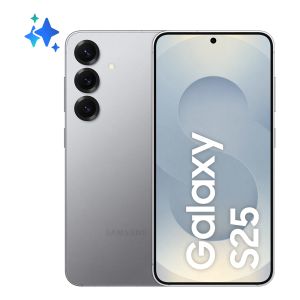 Samsung Galaxy S25 Smartphone AI, Display 6.2'' FHD+ Dynamic AMOLED 2X, Fotocamera 50MP, RAM 12GB, 256GB, 4.000 mAh, Silver shadow