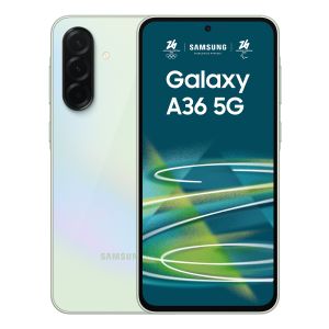 Samsung Galaxy A36 5G, Smartphone con Funzioni intelligenti, Display Super AMOLED 6.7”, 6GB RAM, 128GB, Camera 50MP, Batteria 5.000 mAh, IP67, Awesome Lime