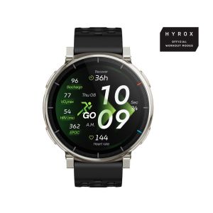 Amazfit Active 3 3,35 cm (1.32") AMOLED Digitale 466 x 466 Pixel Touch screen Oro GPS (satellitare)
