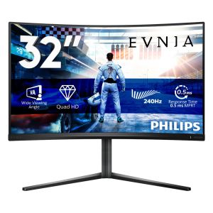 Philips Evnia 5000 32M2C5500W/00 Monitor PC 80 cm (31.5") 2560 x 1440 Pixel Quad HD LCD Nero