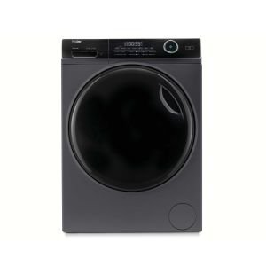 Haier I-Pro Series 5 I-Pro Serie 5, Lavatrice Slim 10 KG, 40% più efficente della classe A, 1400 giri, Antracite, Inverter, Refresh, Wi-Fi, HW100BP14959SEIT