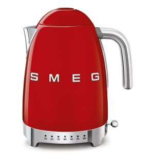 Smeg Bollitore A Temperatura Variabile 50's Style – Rosso LUCIDO – KLF04RDEU