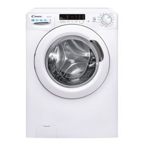 Candy Smart, Lavasciuga Slim 6+4 KG, Classe C, 1400 giri, Bianco, Vapore, Wi-Fi, CSWS4642DW3/1-11