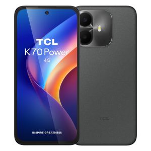 TCL K70 Power 4G 17,3 cm (6.8") Dual SIM ibrida Android 16.0 USB tipo-C 8 GB 256 GB 6500 mAh Grigio