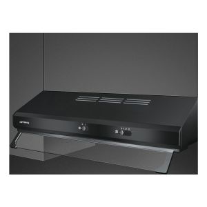 Smeg KSEC61NE3 cappa aspirante Incassato Nero 315 m³/h