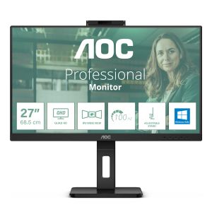 AOC Q27P3CW Monitor PC 68,6 cm (27") 2560 x 1440 Pixel Quad HD LED Nero