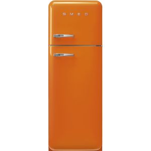 Smeg FAB30ROR6 frigorifero con congelatore Libera installazione 294 L Arancione