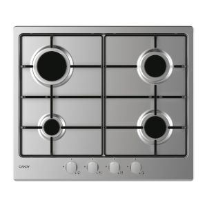 Candy Idea CHW6BRX Acciaio inox Da incasso 60 cm Gas 4 Fornello(i)