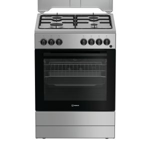 Indesit I6G3PMS Cucina Elettrico Gas Argento