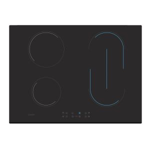 Candy Timeless CH74BVT Nero Da incasso 70 cm Ceramica 4 Fornello(i)