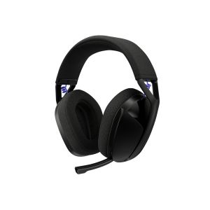 Logitech G G321 LIGHTSPEED, cuffia con microfono gaming wireless Bluetooth, comfort e vestibilità dinamici, microfono su braccio a 16 kHz, PC, PS4, PS5, Nintendo Switch, mobile - Nero