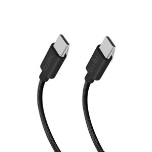 SBS TECABLETISSUETCC32K cavo USB USB 3.2 Gen 2 (3.1 Gen 2) 1,5 m USB C 10 Gbit/s 100 W Nero