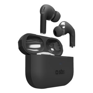 SBS Air Kab Max Auricolare True Wireless Stereo (TWS) In-ear Musica e Chiamate Bluetooth Nero