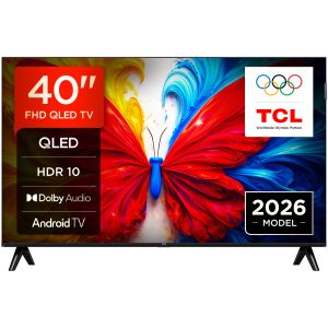 TCL S5L TV 40S5L - Full HD 40”, QLED, HDR, Direct LED, Android TV, Dolby Audio