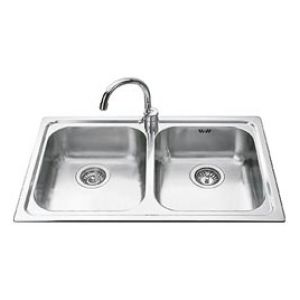 Smeg SP792-2 lavello Lavello ad incasso Rettangolare Acciaio inossidabile Made in Italy