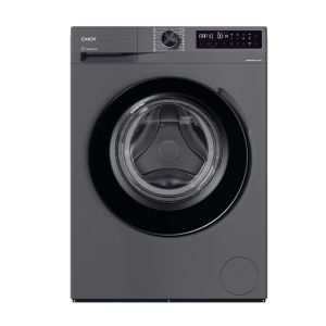 Candy ProWash 500, Lavatrice Compatta 6 KG, 10% più efficente della classe A, 1200 giri, Antracite, Inverter, Vapore, Wi-Fi, Smart Wash, BR 26SSB6G-S