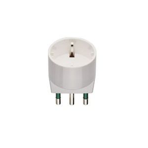 Vimar RI.00303B adattatore per presa di corrente Tipo L (IT) Bianco