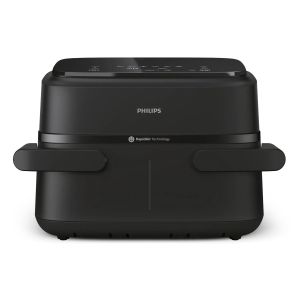 Philips Serie 1000 Airfryer con cestello flexi, Friggitrice ad aria 7.1L, 10 metodi di cottura, App per ricette NA150/00